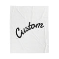 Custom Plush Blanket – Personalized Cozy Throw Blanket