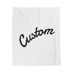 Custom Plush Blanket – Personalized Cozy Throw Blanket
